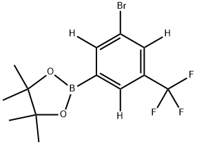 2-(3-bromo-5-(trifluoromethyl)phenyl-2,4,6-d3)-4,4,5,5-tetramethyl-1,3,2-dioxaborolane|