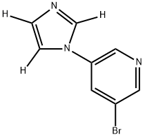 2256707-27-2 3-bromo-5-(1H-imidazol-1-yl-d3)pyridine