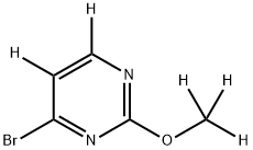 2256707-55-6 4-bromo-2-(methoxy-d3)pyrimidine-5,6-d2
