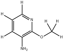 2-(methoxy-d3)pyridin-4,5,6-d3-3-amine 结构式