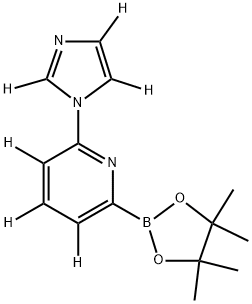 2256709-77-8 2-(1H-imidazol-1-yl-d3)-6-(4,4,5,5-tetramethyl-1,3,2-dioxaborolan-2-yl)pyridine-3,4,5-d3