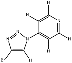 2256709-88-1 4-(4-bromo-1H-1,2,3-triazol-1-yl-5-d)pyridine-2,3,5,6-d4