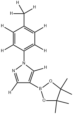 2256711-23-4 1-(4-(methyl-d3)phenyl-2,3,5,6-d4)-4-(4,4,5,5-tetramethyl-1,3,2-dioxaborolan-2-yl)-1H-pyrazole-3,5-d2