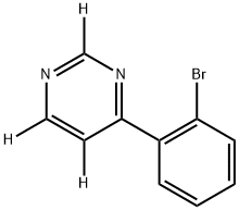 4-(2-bromophenyl)pyrimidine-2,5,6-d3|