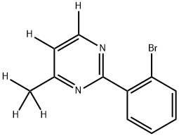 2256711-70-1 2-(2-bromophenyl)-4-(methyl-d3)pyrimidine-5,6-d2