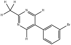 2256712-04-4 5-(3-bromophenyl)-2-(methyl-d3)pyrimidine-4,6-d2
