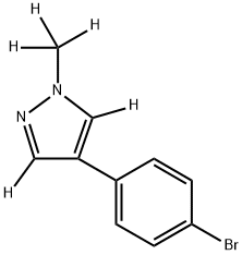 2256712-25-9 4-(4-bromophenyl)-1-(methyl-d3)-1H-pyrazole-3,5-d2