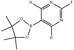 2-fluoro-5-(4,4,5,5-tetramethyl-1,3,2-dioxaborolan-2-yl)pyrimidine-4,6-d2,2259315-54-1,结构式