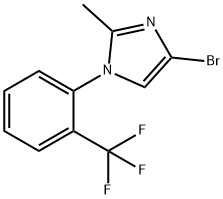 4-bromo-2-methyl-1-(2-(trifluoromethyl)phenyl)-1H-imidazole|