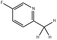 5-fluoro-2-(methyl-d3)pyridine,2294956-96-8,结构式