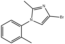 4-bromo-2-methyl-1-(o-tolyl)-1H-imidazole,2294957-09-6,结构式