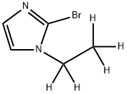 2-bromo-1-(ethyl-d5)-1H-imidazole 化学構造式