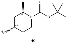 (2R,4S)-4-Amino-2-methyl-piperidine-1-carboxylic acid tert-butyl ester hydrochloride|(2R,4S)-4-氨基-2-甲基哌啶-1-羧酸叔丁酯盐酸盐