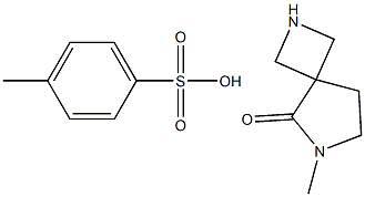 6-Methyl-2,6-diaza-spiro[3.4]octan-5-one Tosylate,2305079-86-9,结构式