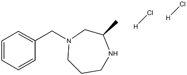 (R)-1-Benzyl-3-methyl-[1,4]diazepane dihydrochloride,2305080-45-7,结构式