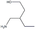 3-(aminomethyl)pentan-1-ol Struktur