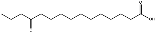 12-オキソペンタデカン酸 化学構造式