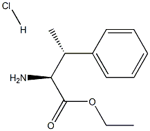 (2S,3R)-2-Amino-3-phenyl-butyric acid ethyl ester hydrochloride,2365390-67-4,结构式