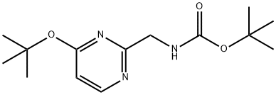 2365420-00-2 (4-tert-Butoxy-pyrimidin-2-ylmethyl)-carbamic acid tert-butyl ester
