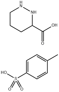 1,2-Diazine-3-carboxylic acid tosylate Struktur