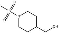 1-甲烷磺酰基哌啶-4-甲醇, 241134-34-9, 结构式