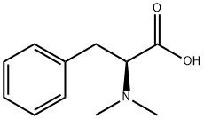 2-(dimethylamino)-3-phenylpropanoic acid 化学構造式