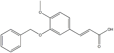 24807-37-2 3-(3-(苄氧基)-4-甲氧基苯基)丙烯酸