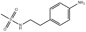 Methanesulfonamide,N-[2-(4-aminophenyl)ethyl]- Structure