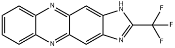 2-(trifluoromethyl)-1H-imidazo[4,5-b]phenazine 结构式