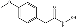 N-羟基-2-(4-甲氧苯基)醋胺石,2594-06-1,结构式