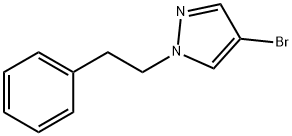 4-溴-1-(2-苯基乙基)-1H-吡唑,261948-25-8,结构式