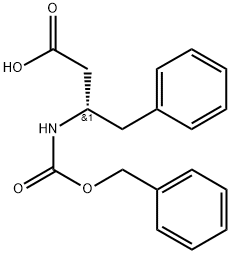 (S)-3-(((Benzyloxy)carbonyl)amino)-4-phenylbutanoic acid Structure