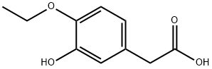 3-羟基-4-乙氧基苯乙酸,26691-28-1,结构式