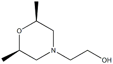 2-((2S,6R)-2,6-dimethylmorpholino)ethanol Struktur