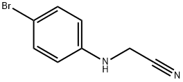 2-[(4-bromophenyl)amino]acetonitrile Struktur