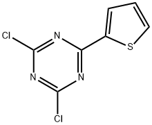 2,4-Dichloro-6-(2-thienyl)-1,3,5-triazine 结构式