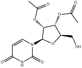 2',3'-Di-O-acetyl-D-uridine Struktur