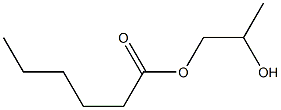 propylene glycol monohexanoate 化学構造式
