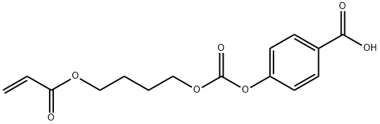 4-({[4-(acryloyloxy)butoxy]carbonyl}oxy)benzoic acid|4-（4-（丙烯酰氧基）丁氧基）苯甲酸