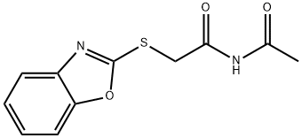 299920-67-5 N-acetyl-2-(1,3-benzoxazol-2-ylsulfanyl)acetamide