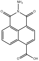 2-amino-1,3-dioxo-2,3-dihydro-1H-benzo[de]isoquinoline-6-carboxylic acid 结构式