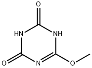 6-メトキシ-s-トリアジン-2,4(1H,3H)-ジオン 化学構造式