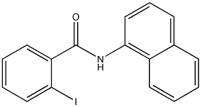 2-iodo-N-(1-naphthyl)benzamide Struktur