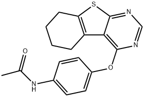 315684-95-8 N-[4-(5,6,7,8-tetrahydro[1]benzothieno[2,3-d]pyrimidin-4-yloxy)phenyl]acetamide