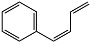 cis-1,3-Butadienylbenzene. Struktur