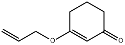 2-Cyclohexen-1-one, 3-(2-propen-1-yloxy)- 化学構造式