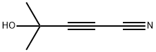 2-Pentynenitrile, 4-hydroxy-4-methyl- Structure