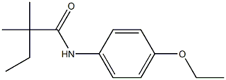 N-(4-ethoxyphenyl)-2,2-dimethylbutanamide,335204-53-0,结构式