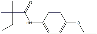 N-(4-ethoxyphenyl)-2,2-dimethylbutanamide Structure