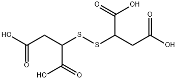 DITHIODISUCCINIC ACID,3384-95-0,结构式